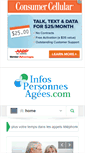 Mobile Screenshot of infos-personnes-agees.com